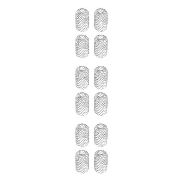 1/2/3/5 4x justerbar storlek aluminiumrännskydd för avlopp Height 16cm 8cm diam 3PCS