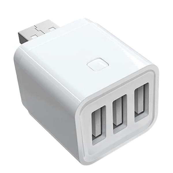 Tuya Smart Zigbee 3 USB-sovitinkytkin 5V Mini USB-virtasovitin Smart Life -ohjaus Alexan ja Yandexin kautta