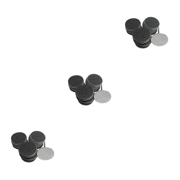 1/2/3/5 Sähköisen jalkaraspin vaihtotyynyt tehokas ja 25mm 150Grit 50 pcs 3PCS