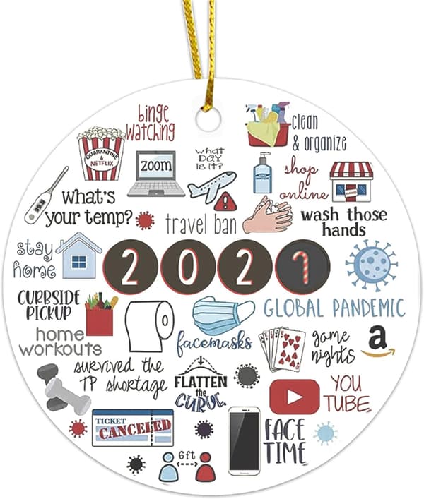 Julgransprydnader 2022 Personlig Mini Unik Liten Kul