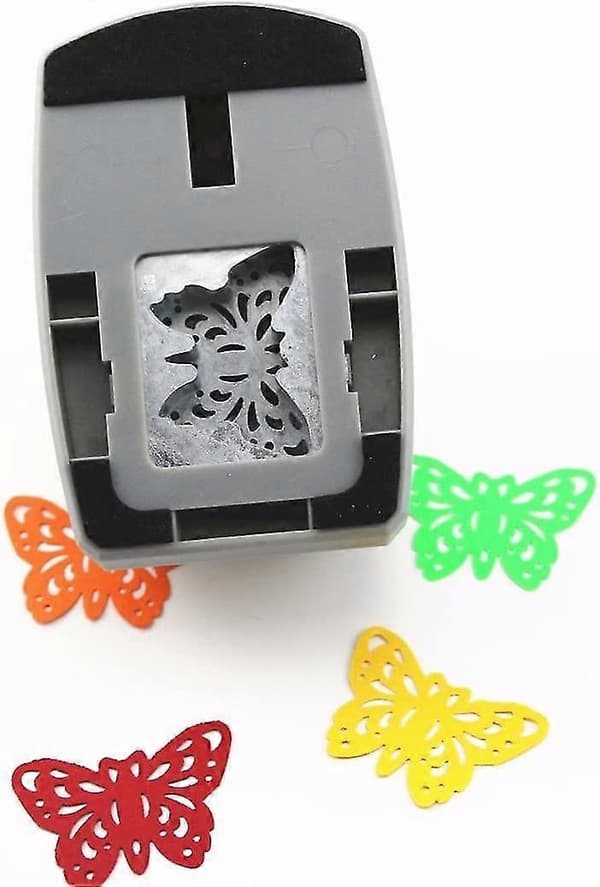 33cm Butterfly Stanses Begrænset Udgave Stor Håndværk Stans Dekorative Hulstans Meget Smuk Stans, tilfældig Farve