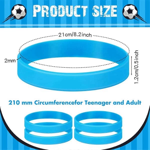 100 stk ensfargede gummibånd silikonarmbånd sport elastisk gummi bulk voksenarmbånd