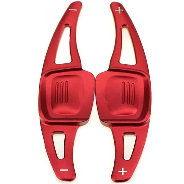Bilrat Dsg Shifter til Golf 7trekking, 8 Mk7 tilbehør Extended Shift Paddles, Rød red