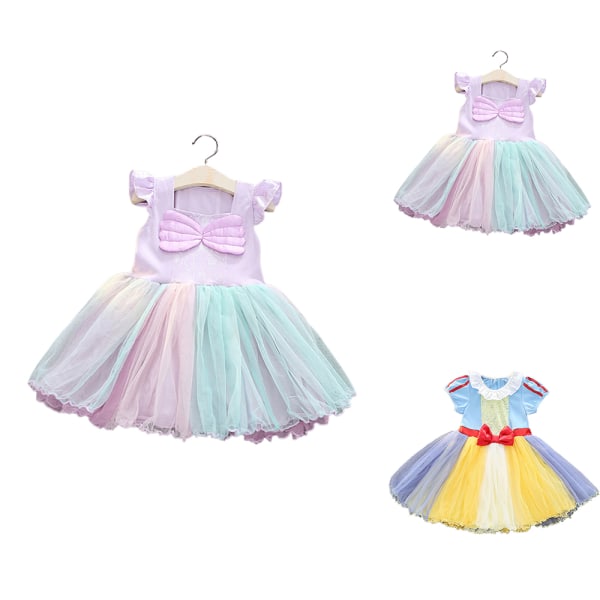 Flickor Alice Princess Klänning Halloween Kostymer Fest Cosplay 100cm