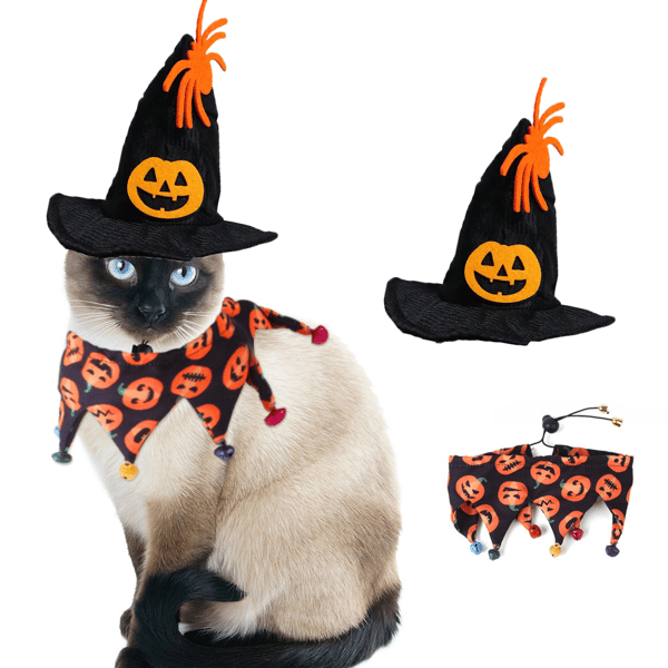 Halloween husdjurskostym för små hundkläder Kläder för style 4
