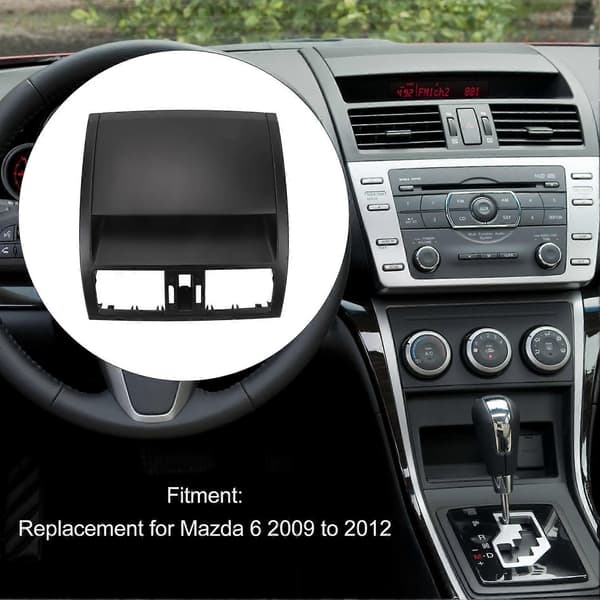 Midtre dashbordramme GS3L 55 311A 02 Dashbordpanel Luftventilgrilldeksel Ramme Erstatning for Mazda 6 2009 til 2012