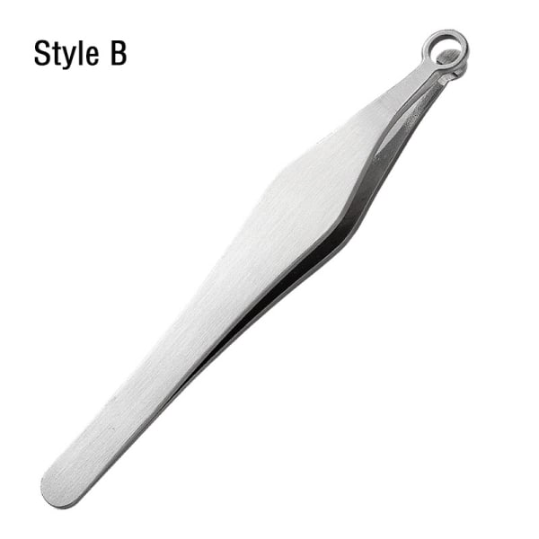 Nenäkarvojen Trimmaus Pinsetit Pyöreä Kärki Kulmakarvojen Nypintä Pinsetit 1PC Style B
