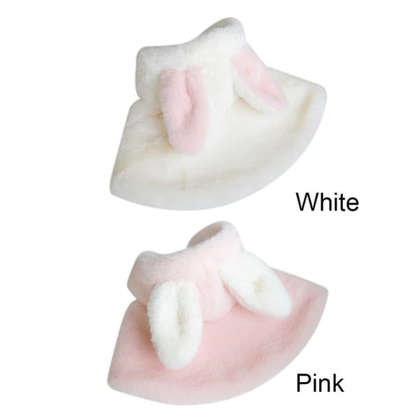 Pet Varm Kappe Hunde Natkjole HVID white XS