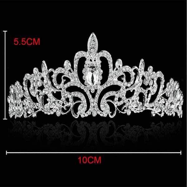 Princess Crown Tiaras for Girls SILVER silver
