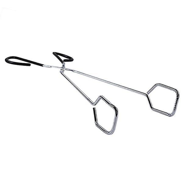 Erittäin pitkät sakset 41 cm grillipihdit ruostumattomasta teräksestä