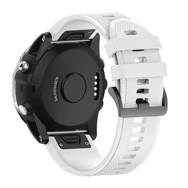 Erstatningsrem til Garmin Fenix 5s Plus 6s Pro, Silikone 20mm Smartwatch Armbånd