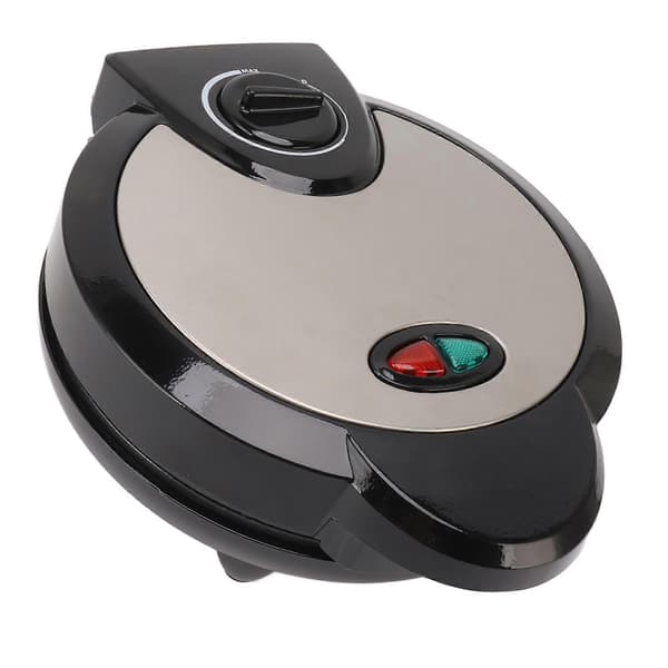 1200W vaffeljern med dobbeltsidet vendbar kogeplade, justerbar temperatur, non-stick bageplade