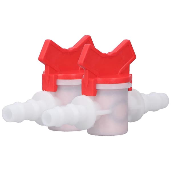 2 stk. flowreguleringsventil vandstop-regulator ABS-afbrydertilbehørssæt 10 mm / 0,39 tommer