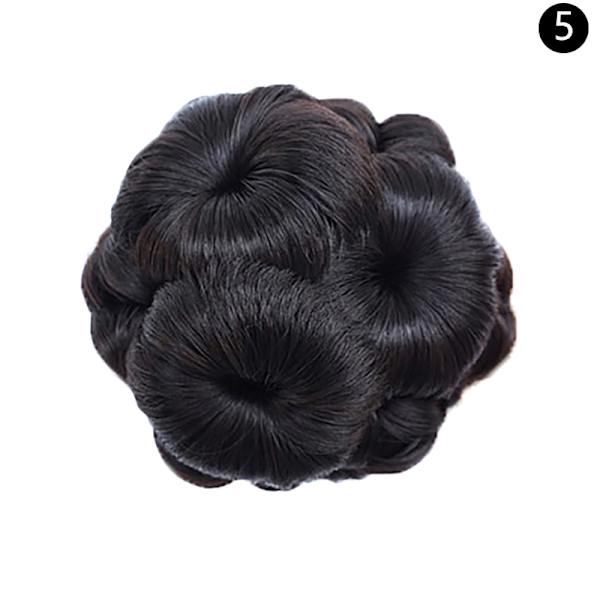 Synthesis Claw Clip Chignon Extension Clip Hårstycke lockigt hår 4