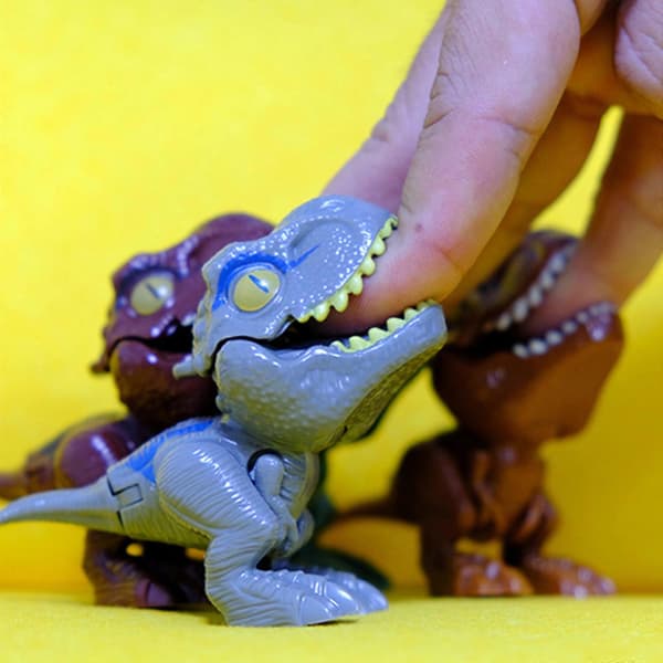 Dinosauræg-legetøj til fingre til drenge/piger Actionfigurer Arkæologisk spil