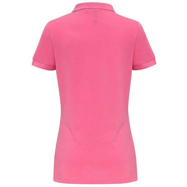 Asquith & Fox Dame/Dame Enkel kortærmet pikétrøje Pin Pink Carnation M