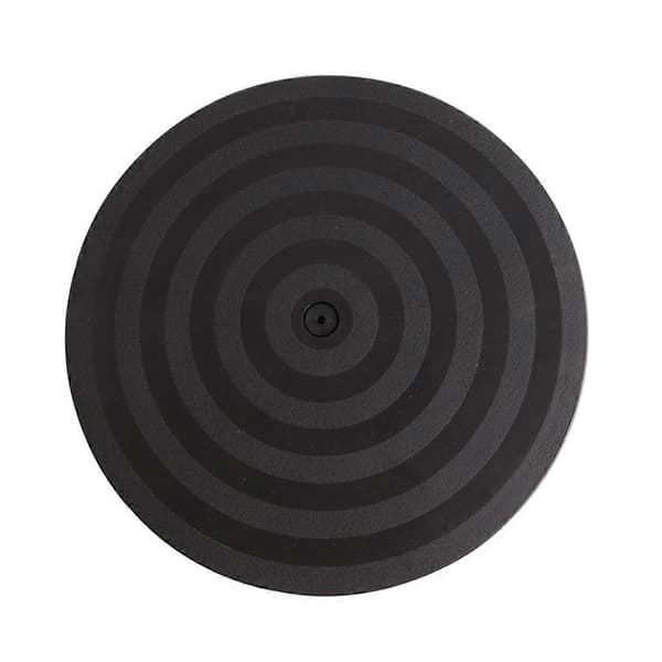 Rund Bonsai 360 Roterende Drejeskive Praktisk 8\" 20cm Sort Plast Drejeskive