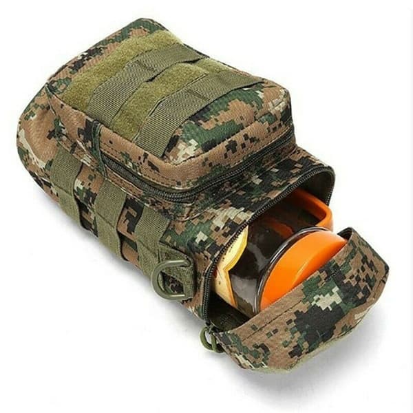 Tactical Molle Vannflaskeholder pose Justerbar KettleBag