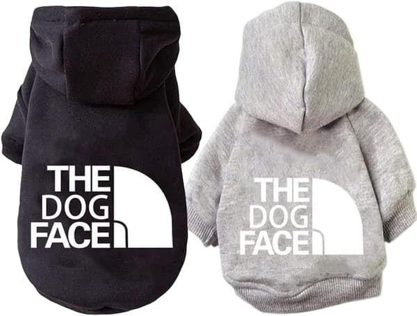 2-delt Hundetrøjesæt Bomuld Pet Sweater Hundetrøje S til M(s)