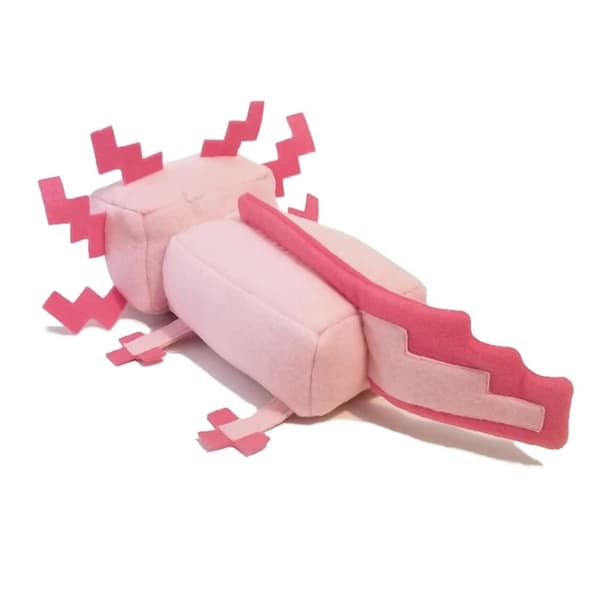 30 cm Minecraft plyschdocka sällsynt plyschfylld leksak Julpresent för barn Pink