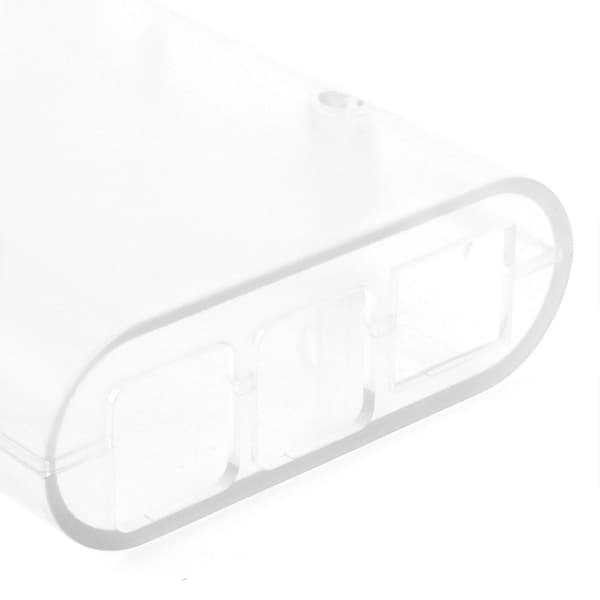 ABS skyddsfodral frostat transparent fodral komponent för Raspberry Pi 3B 3B+