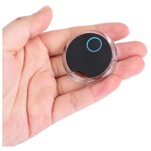 #(Sort) 1 Styk GPS Hundetracker, GPS Halsbånd Anti-Lost Kattelokalisator#
