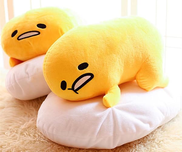 Yh-40*30cm Gudetama Laiska Muna Muna Jun Pehmolelu Keltuainen Kneeling