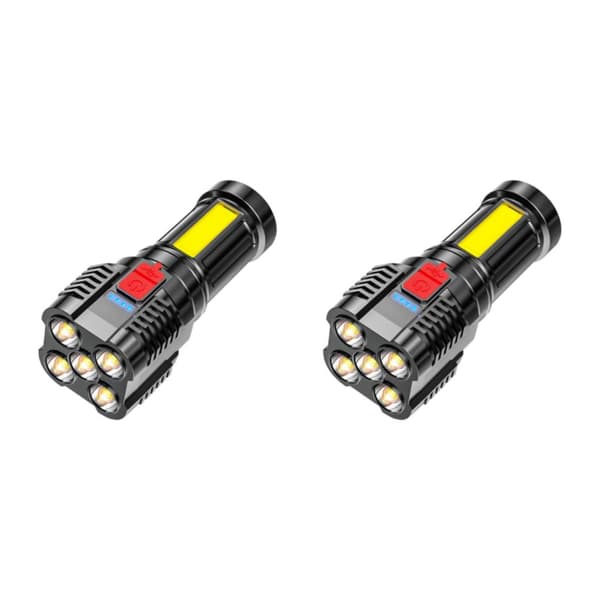 1/2 søgelygte IPX4 Vandtæt Super Bright til nødsituationer, 2Set