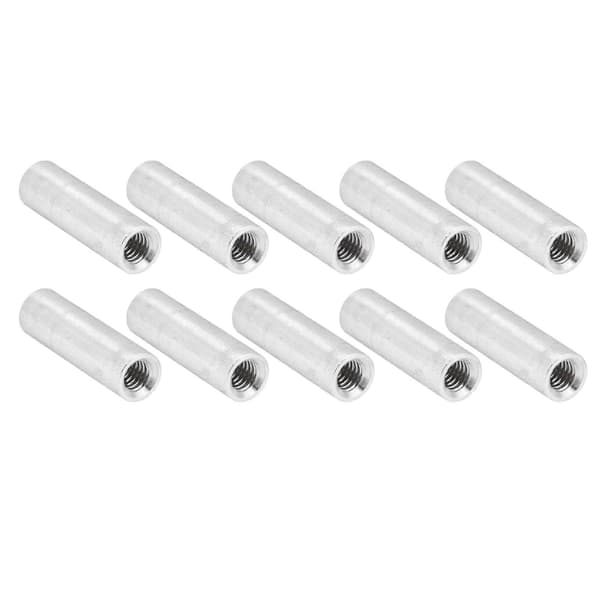 10 stk. afstandsstykke i aluminiumslegering med gevind, rund søjleafstandsstykke til quadcopter DIY-model M4x0,7mm20mm