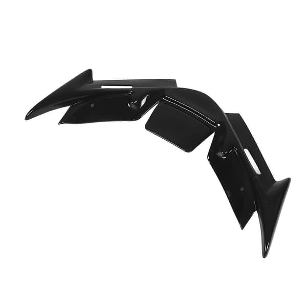 Motorcykel Frontkåbe Winglet ABS Slidstærk Aerodynamisk Kåbevinge Erstatning til YZF R15 V4 2022 og Nyere Blank Sort