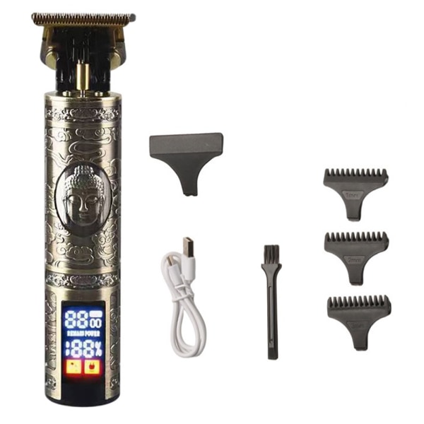 Hög Kvalitet Professionell LED Rakapparat / Trimmer BIG SKÄGG