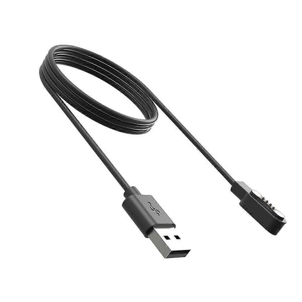 Magnetisk ladekabel ledning Smartklokke lader strømadapter for Ticwatch GTH2
