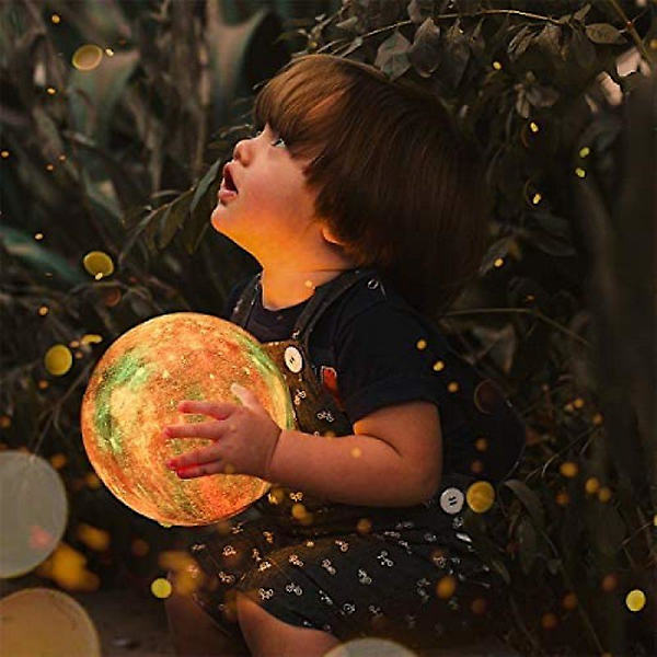 Moon Lamp Touch Led Night Light, 3d 15cm Multicolor Moon Lamp