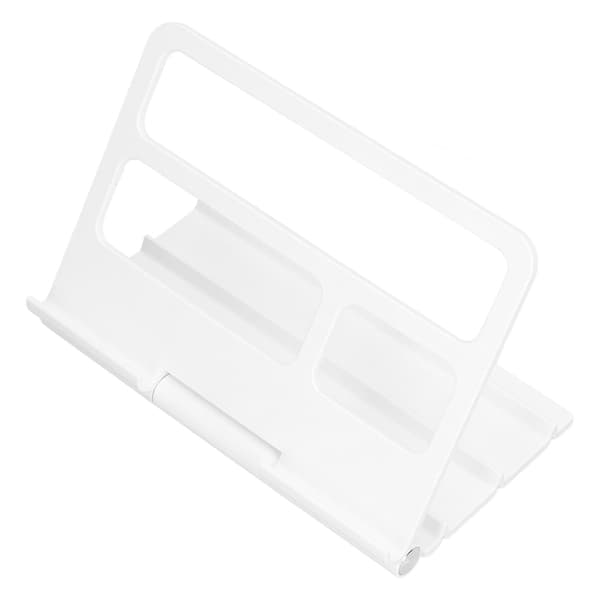 Tabletstativ Bærbart Multi-vinkel Justerbart Desktop Tablet Holder til IOS til Huawei Tablet Hvid