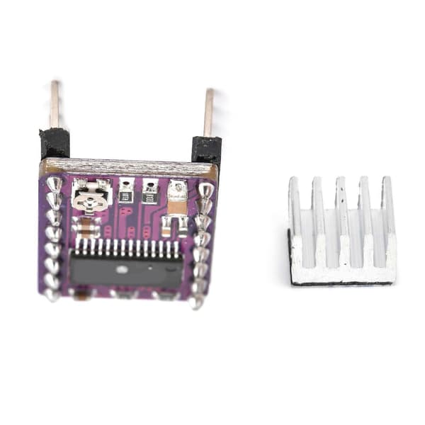 StepStick Stepper Motor Driver Modul 3D-skriver Tilbehør med kjøleribbe DRV8825 DC 8.2–45 V