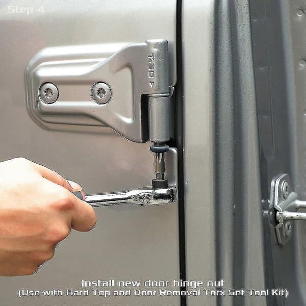 Oven tapin ohjain, saranamutterit, Jeep Wrangler Jk Jl 2007-2020