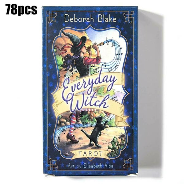 78 kort Tarot of Everyday Witch Board Game Party Tarot Cards