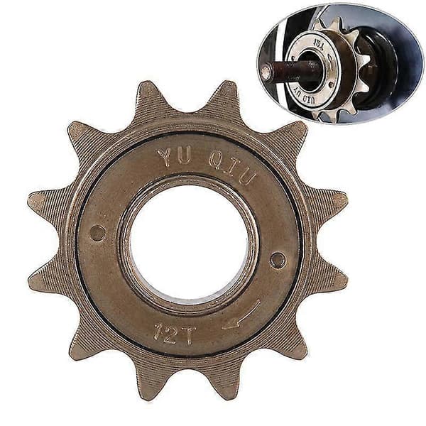 12t Tænder Single Speed Friløb Tandhjul Gear Cykeltilbehør Friløb