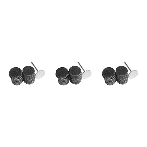1/2/3/5 Sähköisen jalkaraspin vaihtotyynyt tehokas ja 15mm 150Grit 50 pcs 3PCS