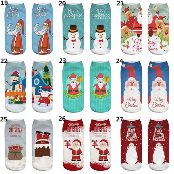 Julestrømper Bomull Winter Warm 5