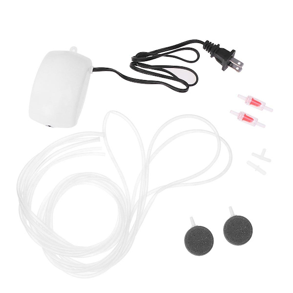 1 set syrepump Silent Air Pump Akvarium syrepump As Shown M