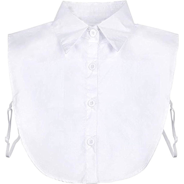 Fake Collar Avtagbar krage Insert Attachment Faux Collar Shirt