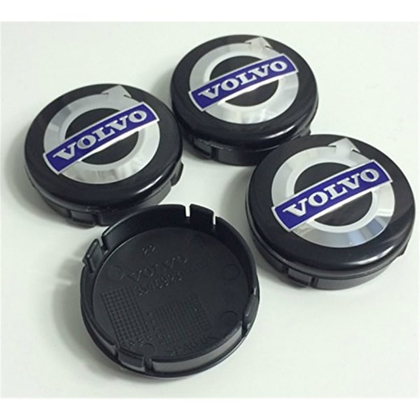 4 kpl Keskiökorkit Navkapslar Volvo S60 S90 XC40 XC60 V90 S40 S80