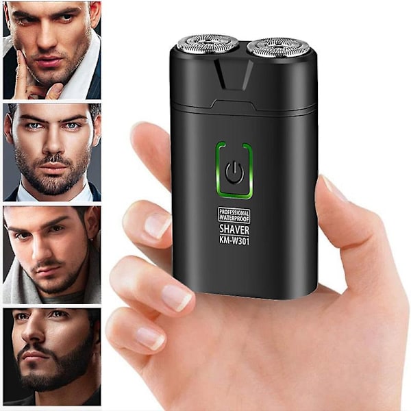Elektrisk vanntett barbermaskin for menn USB oppladbar