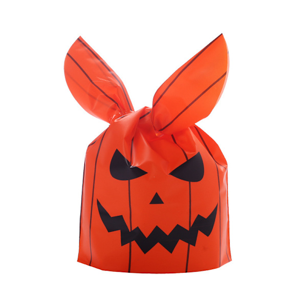 50st Halloween Godispåsar Öron Plastpåse För Barn Present Biscu A3