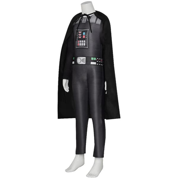 Star War Kostym Kid Storm Trooper barn Cosplay Halloween Black size-120 size-130