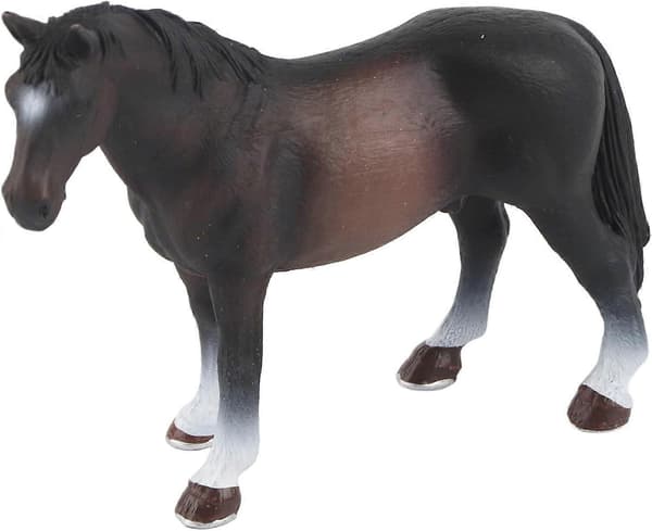 Hestefigurleke Simulering Miniatyrdyrleke Samleobjekt