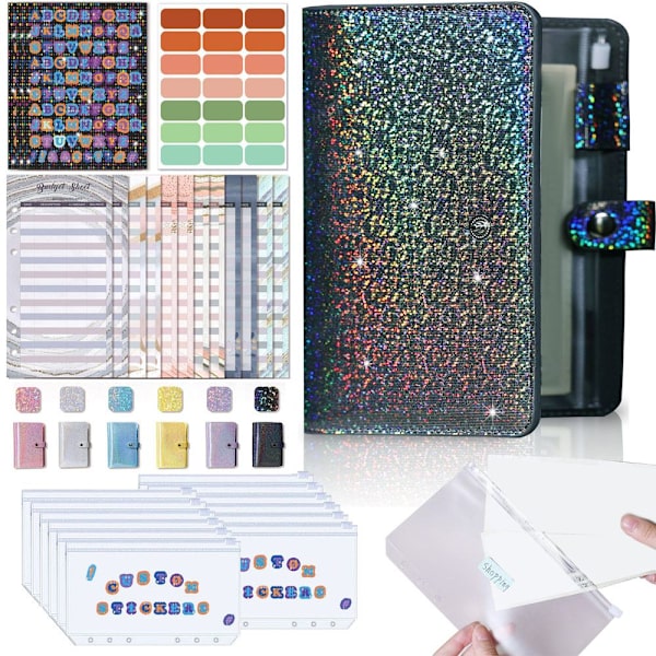 A6 Budgetpärm Budget Organizer GRÅ Grey