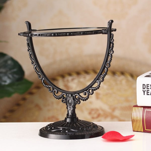 Butterfly Pyörivä Vintage Desktop Gothic Rose Stand Compact M