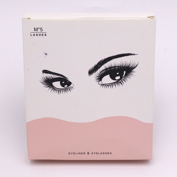 3 par magnetiske eyeliner falske øjenvipper til fester Bryllupsforlovelsesaktiviteter Magnetisk eyeliner med 3D-øjenvipper Package one 12